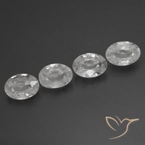 3.89克拉天然锆石，椭圆形，VVS-VS