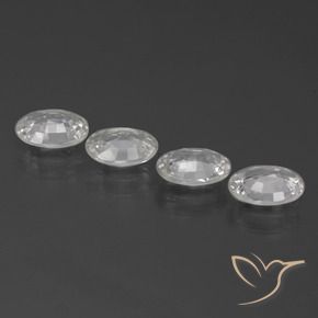 4.09克拉天然锆石，椭圆形，VVS