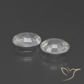 2.28克拉天然锆石，椭圆形，VVS-VS