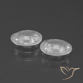 2.27克拉天然锆石，椭圆形，VVS