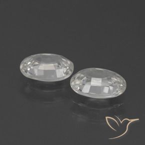 2.31克拉天然锆石，椭圆形，VVS-VS