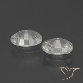 2.27克拉天然锆石，椭圆形，VVS-VS