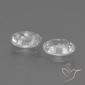 2.23克拉天然锆石，椭圆形，VVS-VS