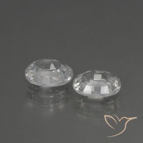 2.56克拉天然锆石，椭圆形，VVS-VS