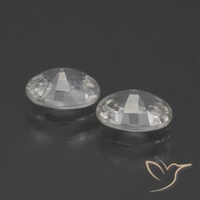 2.37克拉天然锆石，椭圆形，VVS