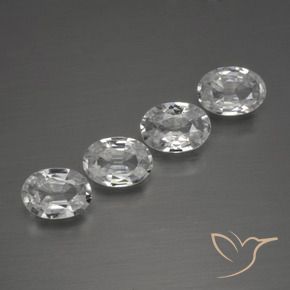 3.99克拉天然锆石，椭圆形，VVS-VS