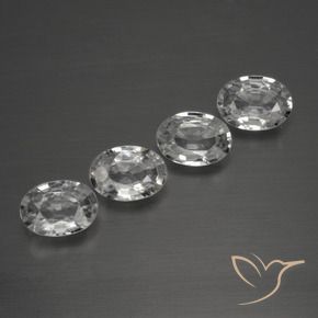 4.11克拉天然锆石，椭圆形，VVS-VS
