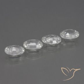 4.34克拉天然锆石，椭圆形，VVS-VS