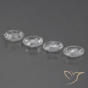 4.00克拉天然锆石，椭圆形，VVS