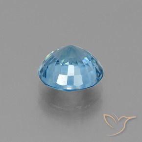 3.75克拉天然锆石，圆形的，VS