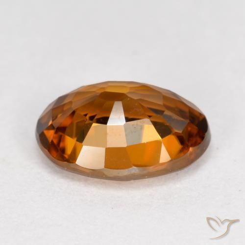 1.62克拉天然锆石，椭圆形，VVS