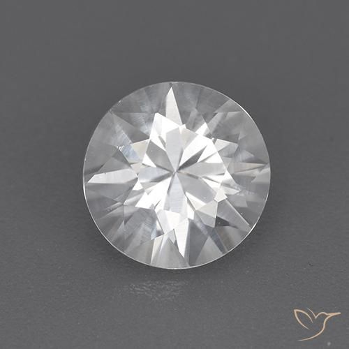 1.73ct 天然 白色 锆石, 圆形的, VVS