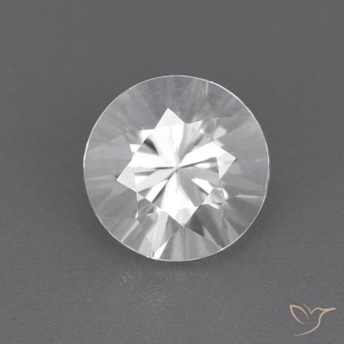 1.92克拉天然锆石，圆形的，VVS