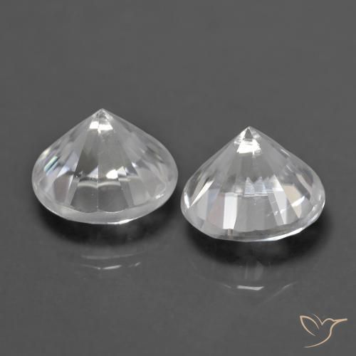 1.57克拉天然锆石，圆形的，VVS-VS