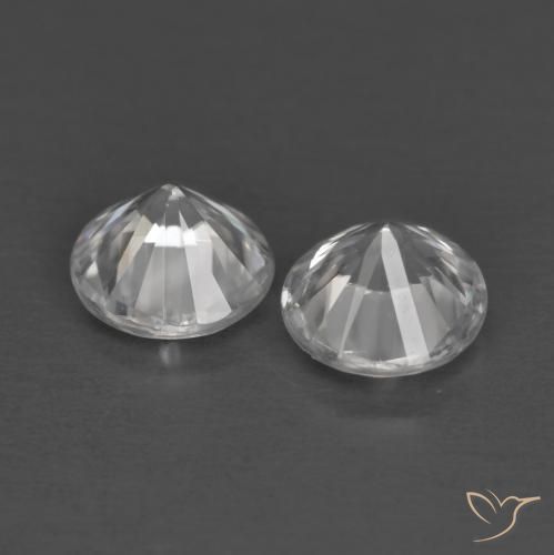 1.36克拉天然锆石，圆形的，VS