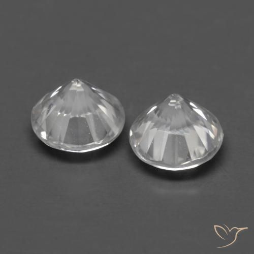 1.50克拉天然锆石，圆形的，VVS-VS