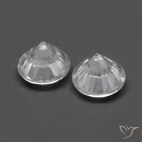 1.62克拉天然锆石，圆形的，VVS-VS