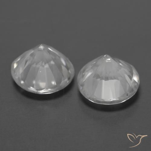 2.56克拉天然锆石，圆形的，VVS-VS