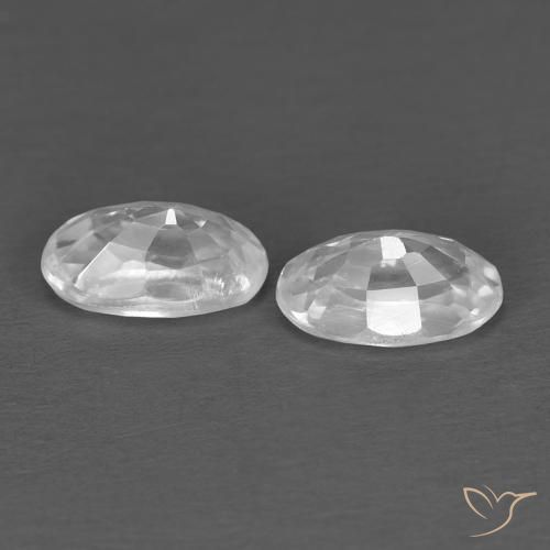 0.79克拉天然锆石，椭圆形，VVS