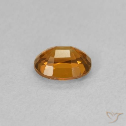 0.63克拉天然锆石，椭圆形，VVS-VS