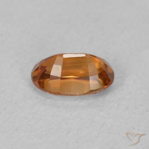 0.81克拉天然锆石，椭圆形，VVS