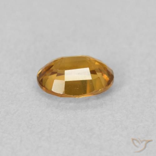 0.55克拉天然锆石，椭圆形，VVS