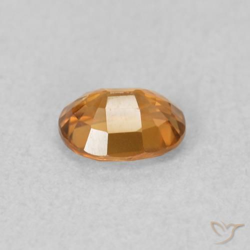 0.61克拉天然锆石，椭圆形，VVS