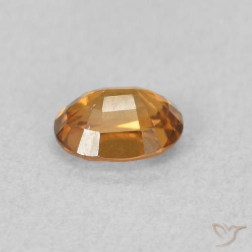 0.64克拉天然锆石，椭圆形，VVS