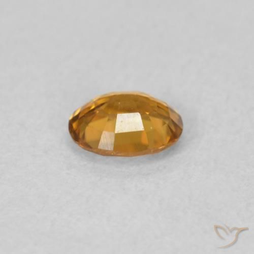 0.59克拉天然锆石，椭圆形，VVS