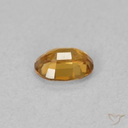 0.61克拉天然锆石，椭圆形，VVS