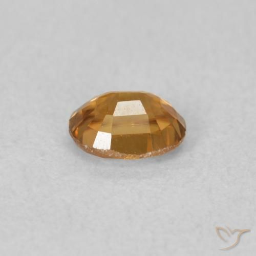0.66克拉天然锆石，椭圆形，VVS