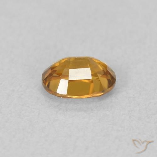 0.65克拉天然锆石，椭圆形，VVS