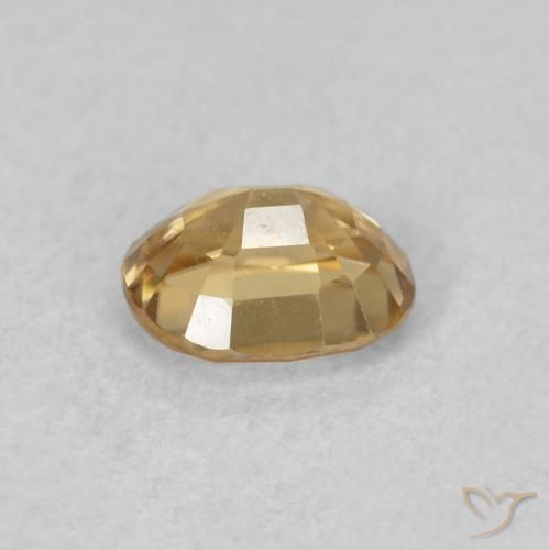 0.60克拉天然锆石，椭圆形，VVS