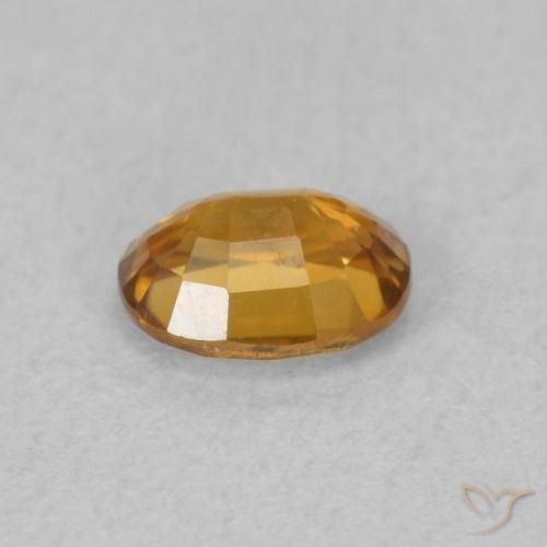0.59克拉天然锆石，椭圆形，VVS