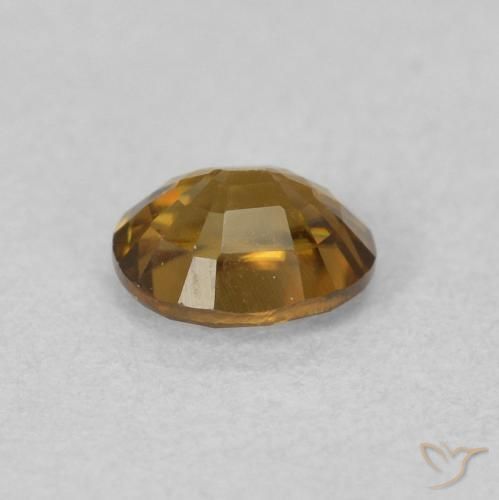 0.62克拉天然锆石，椭圆形，VVS