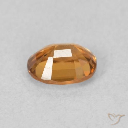0.65克拉天然锆石，椭圆形，VVS