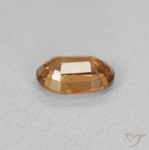 0.75克拉天然锆石，椭圆形，VVS-VS
