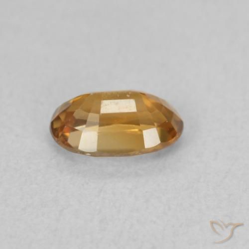 0.80克拉天然锆石，椭圆形，VVS