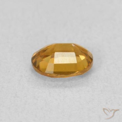 0.58克拉天然锆石，椭圆形，VVS
