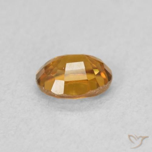 0.60克拉天然锆石，椭圆形，VS