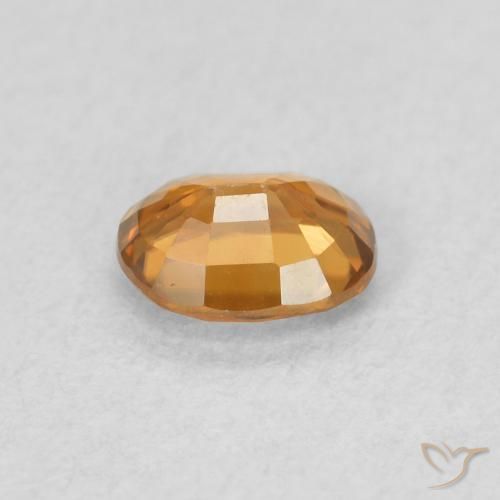 0.61克拉天然锆石，椭圆形，VVS-VS