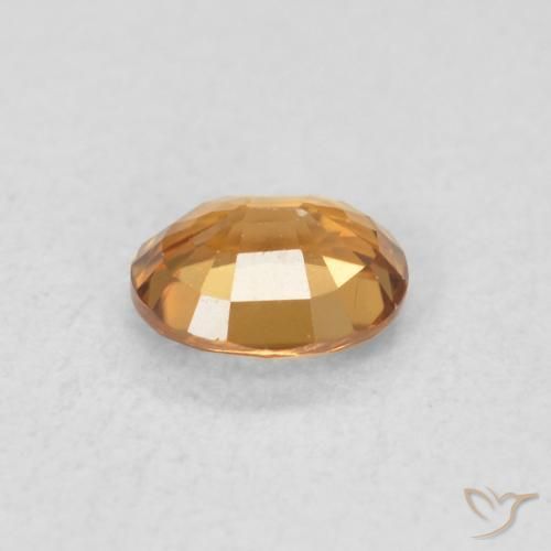 0.61克拉天然锆石，椭圆形，VVS