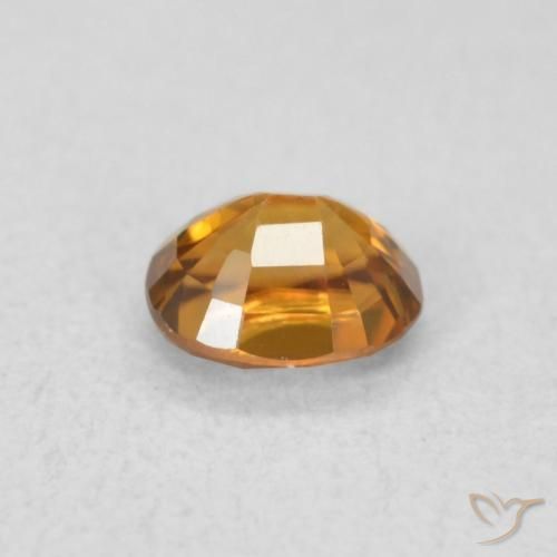 0.64克拉天然锆石，椭圆形，VVS