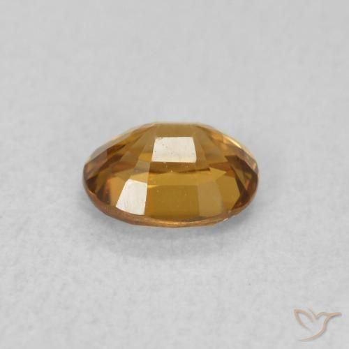0.60克拉天然锆石，椭圆形，VVS
