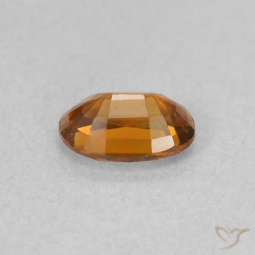 0.80克拉天然锆石，椭圆形，VVS