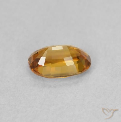 0.74克拉天然锆石，椭圆形，VVS
