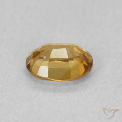 0.64克拉天然锆石，椭圆形，VVS