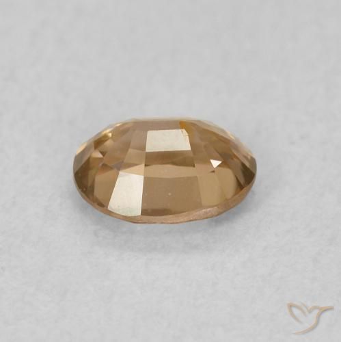 0.60克拉天然锆石，椭圆形，VVS
