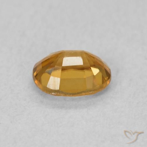 0.63克拉天然锆石，椭圆形，VVS