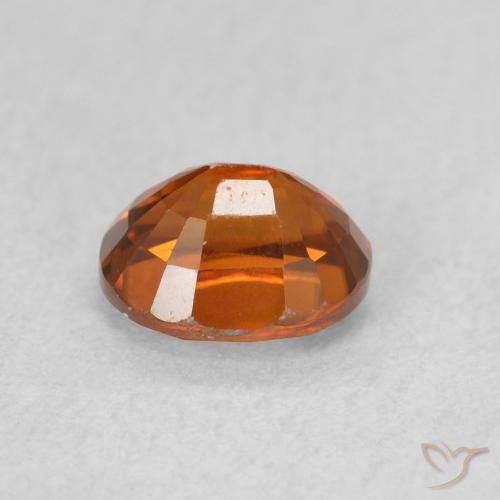 1.15克拉天然锆石，椭圆形，VVS-VS